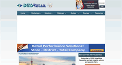 Desktop Screenshot of dmsretail.com